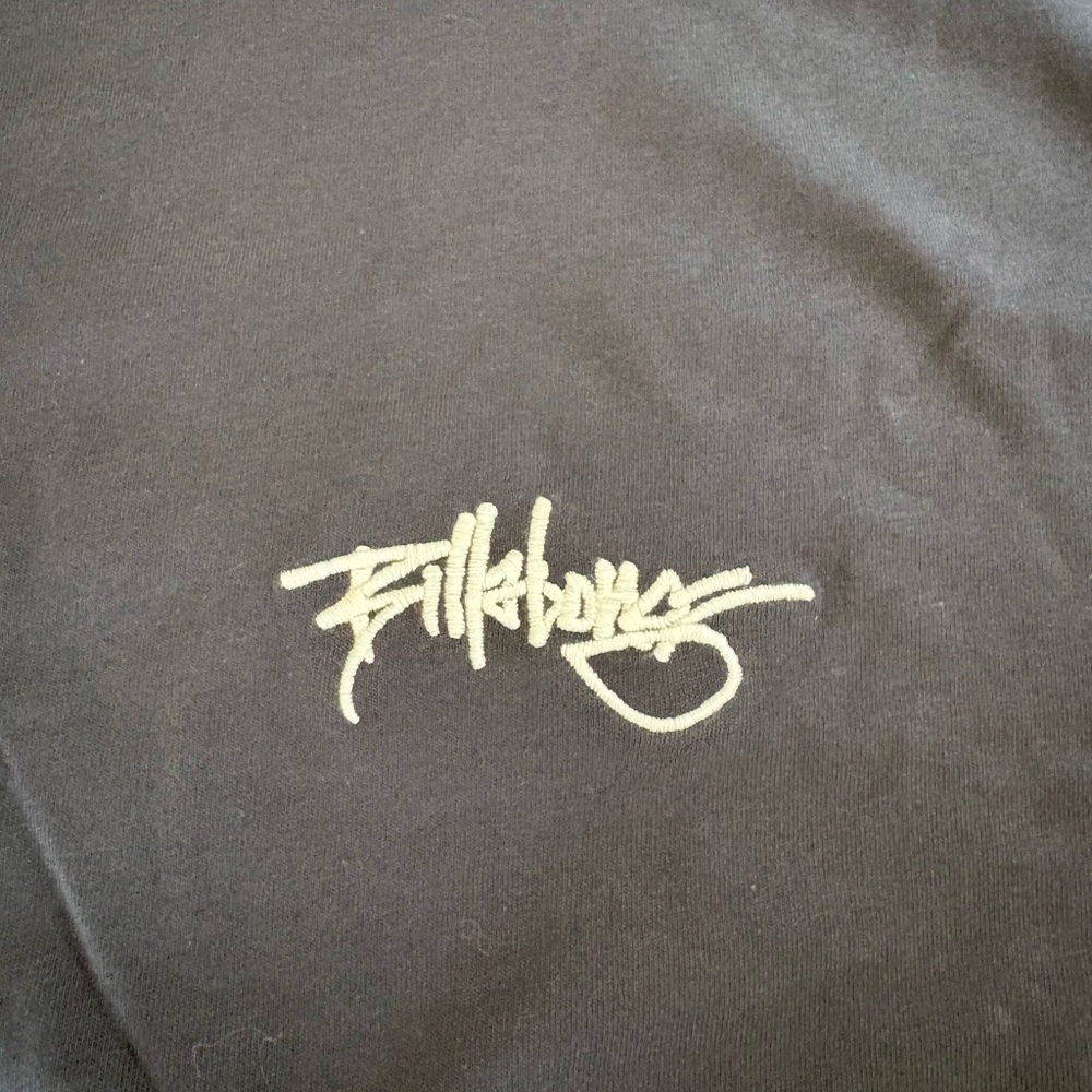 Billabong Identity OG Tee Washed Black SS Embroidered Logo T-Shirt Men’s L - Picture 3 of 10